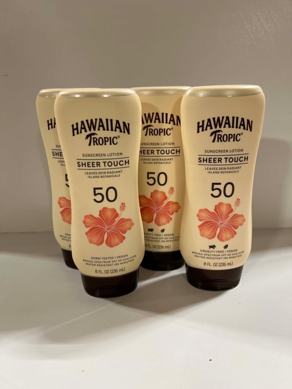 Hawaiian Tropic Sheer Touch SPF 50 Sunscreen Lotion - Cream